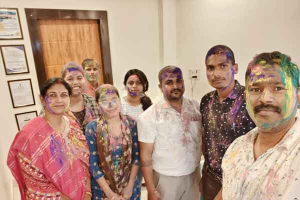 Holi Year 2025 at Bolt Infotech Barabanki