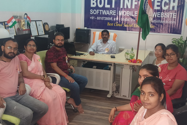 Independence Celebration2023 at Bolt Infotech Barabanki