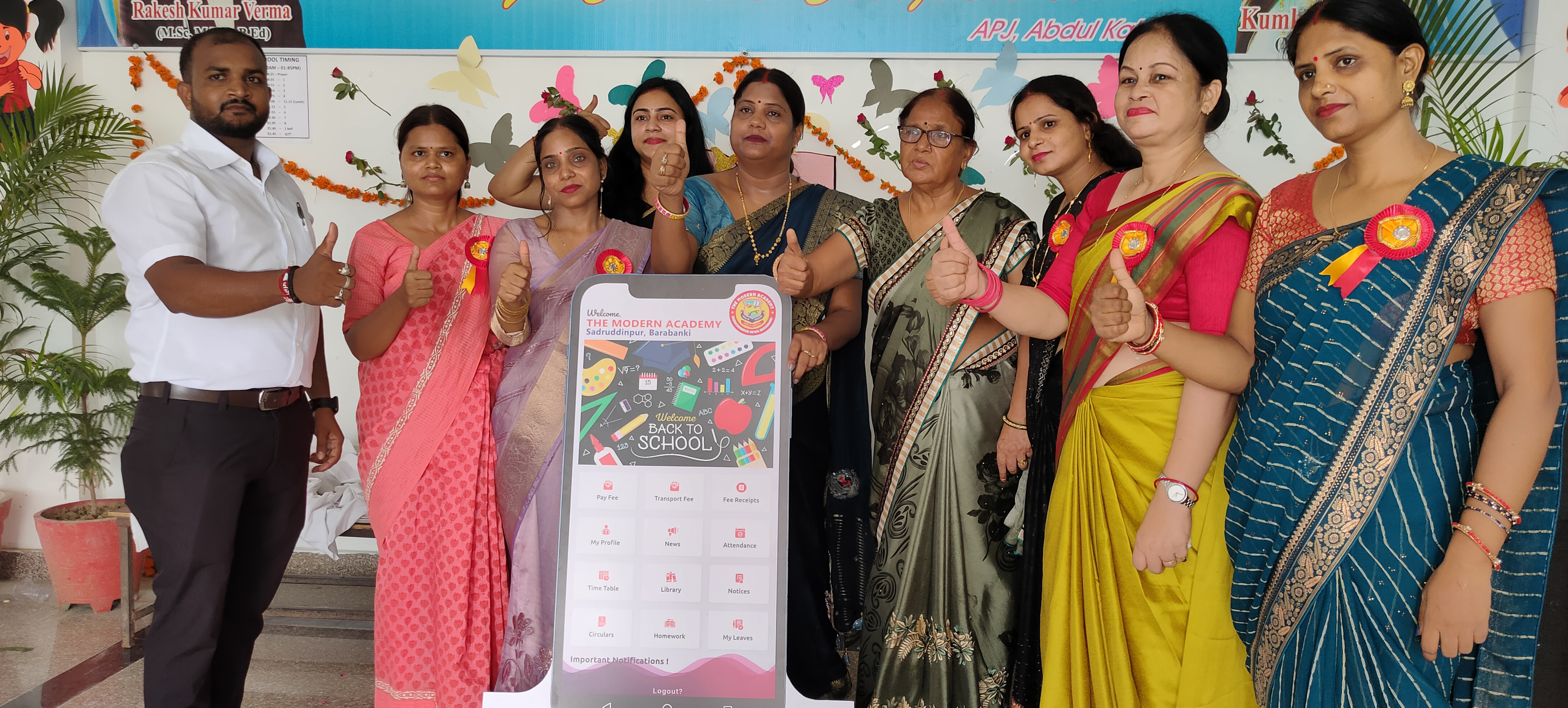 THE Modern Academy Inter College Mobile APP Launch event